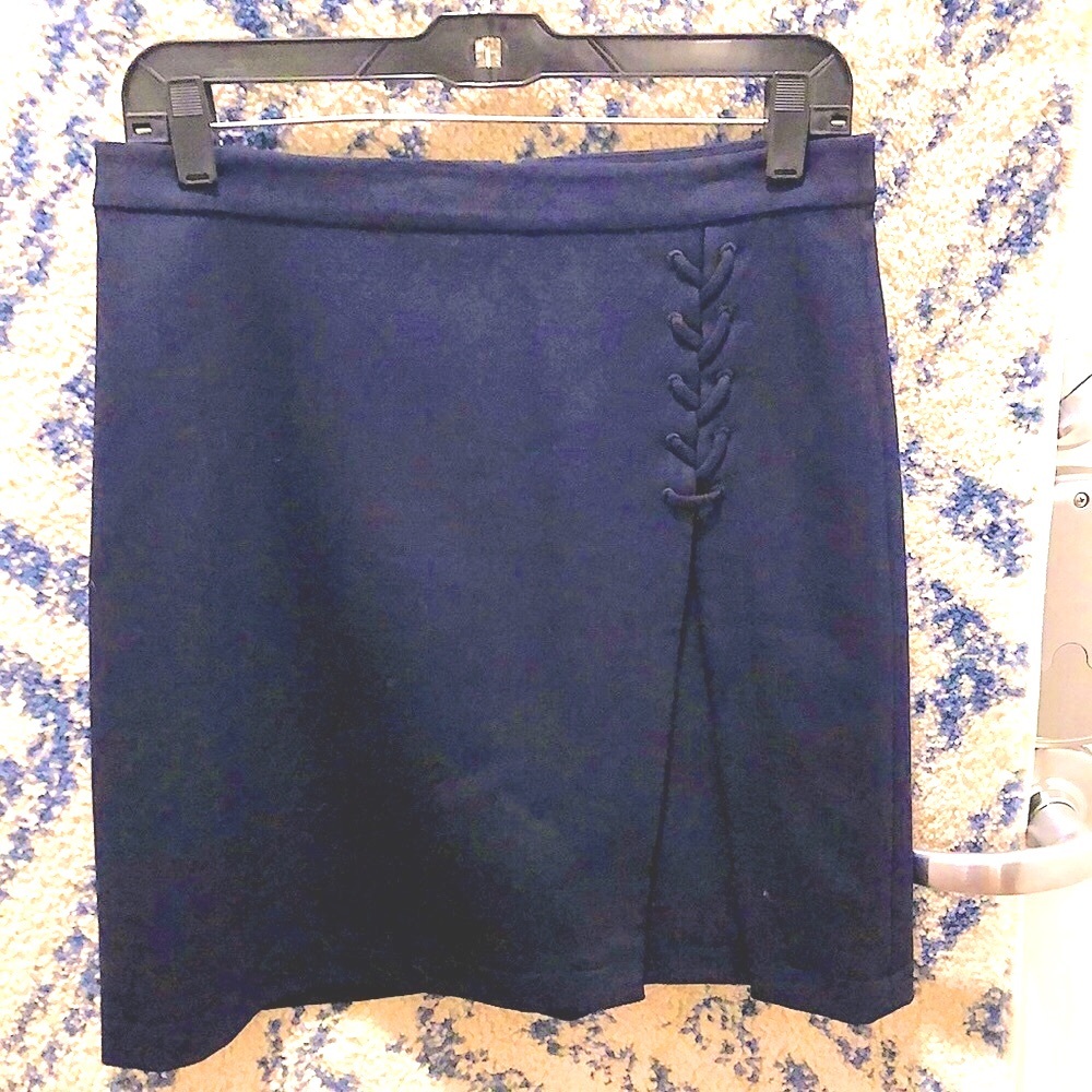 Brooks brothers dark blue pencil skirt